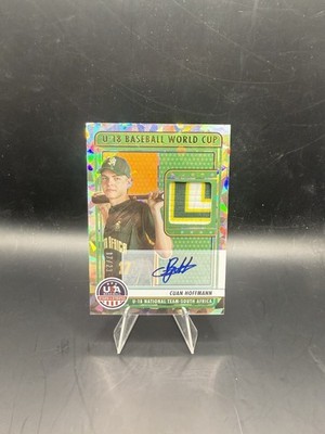 Cuan Hoffmann 2023 Stars Stripes U - 18 Baseball World Cup Auto Relic  /23