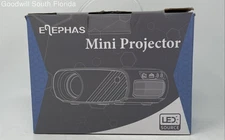 Elephas BL128 White 1080p Home Theater Multimedia Mini LED Projector Not Tested