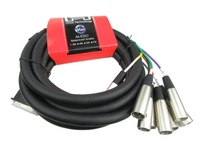 Hosa DTM-803 XLRM x 8 - DB25,  3M (9.9ft) - New Old Stock, Free Shipping