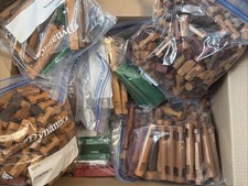 Lincoln Logs BIG Lot- Roofs- Window- Doors- Bridge- Mixed Years And Pieces