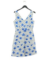 Louche Tank Midi Dress UK10 in White