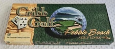Pre Owned 1997 JK Games CRIBB GOLF Pebble Beach Golf Links Game Complete In Box