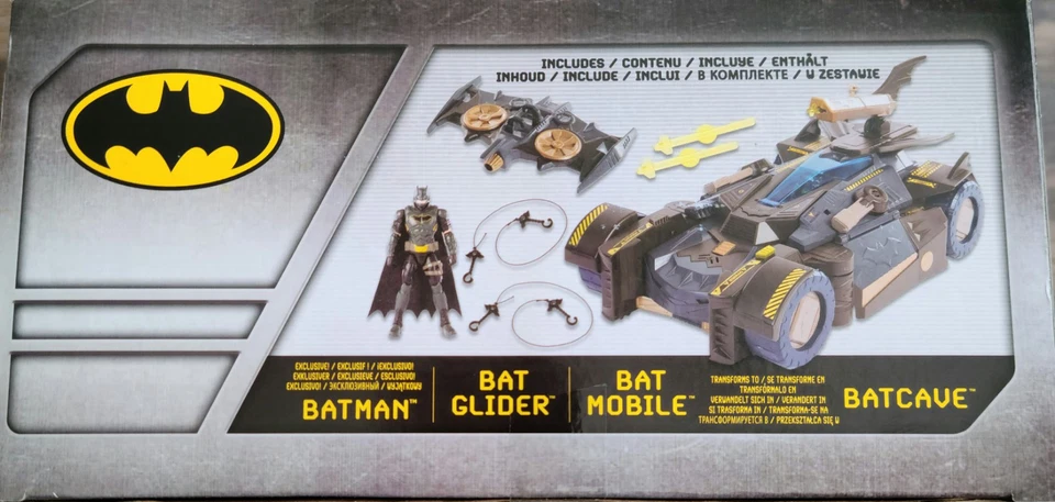 DC Comics Ultimate Transforming Batmobile Playset New - Image 3 of 4