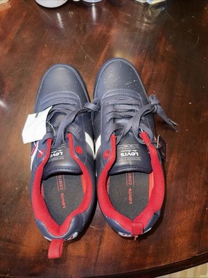 Levis Mens Size 9 US. Mustung Cacti  Navy Sneaker  New. Navy Blue
