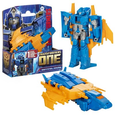 : One Cog Changer Sentinal Prime 4-Inch Robot Action Figure, Interactive Toys...