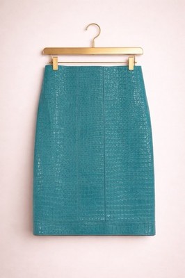 Tom Ford crocodile-embossed leather Skirt 