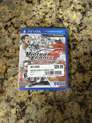 Virtua Tennis 4 -- World Tour Edition (Sony PlayStation Vita, 2012) NEW/SEALED
