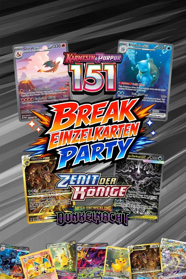 POKEMON 151 x ZENIT DER KÖNIGE x DUNKELNACHT BREAKS und vieles mehr! 😱