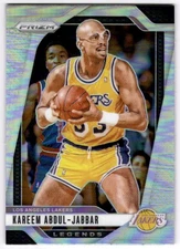 2024-25 Panini Prizm #279 Kareem Abdul-Jabbar Silver Prizm