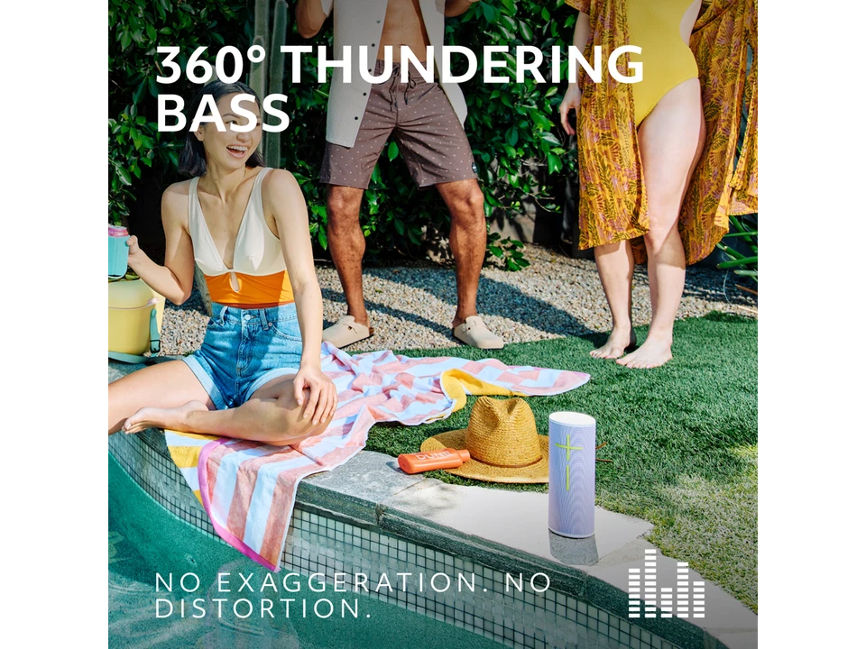 Altavoz inalámbrico Bluetooth Ultimate Ears MEGABOOM 4 - azul cobalto Foto 2 de 4