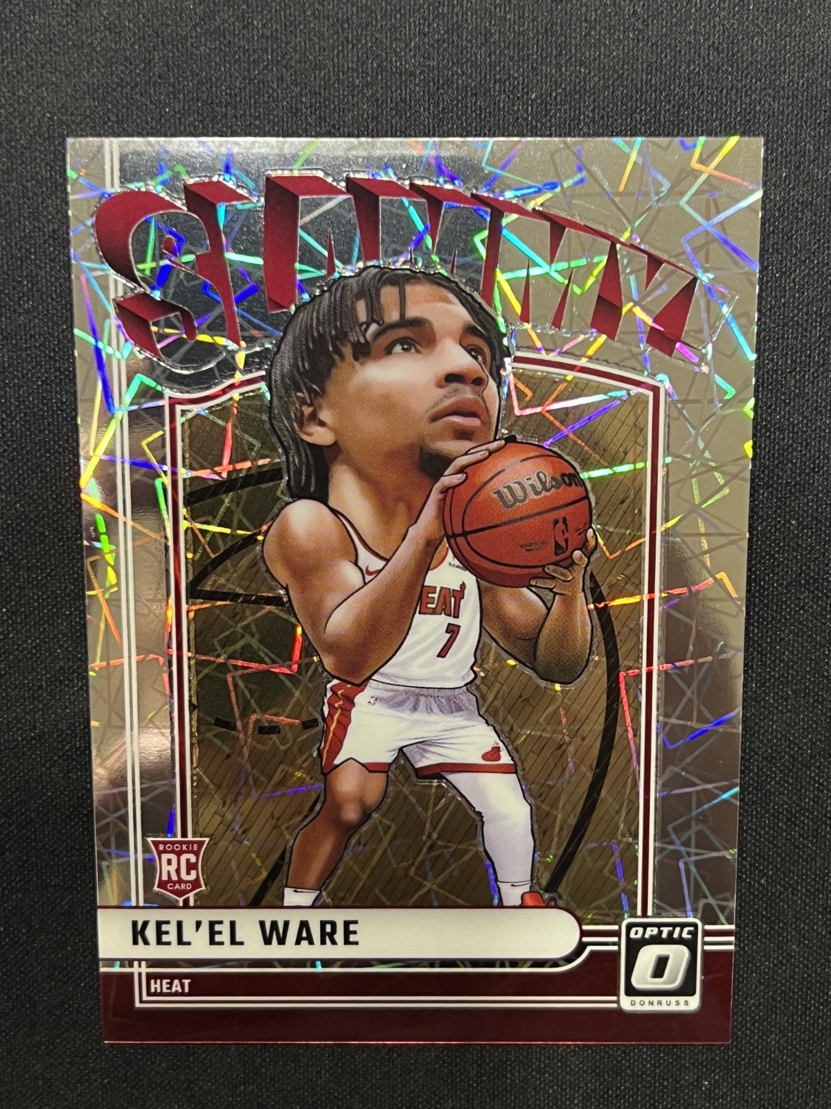 2024-25 Panini Donruss Optic Kel'el Ware #20 RC Rookie Slammy Lazer