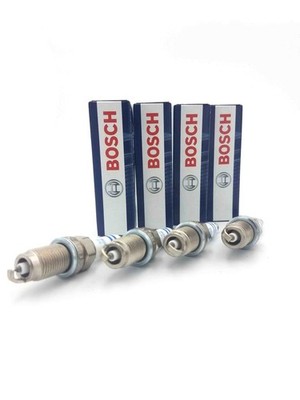 4x Bosch YR7DC Zündkerzen 0242135515 für Alfa Mito Fiat Punto 500 Doblo Ford KA
