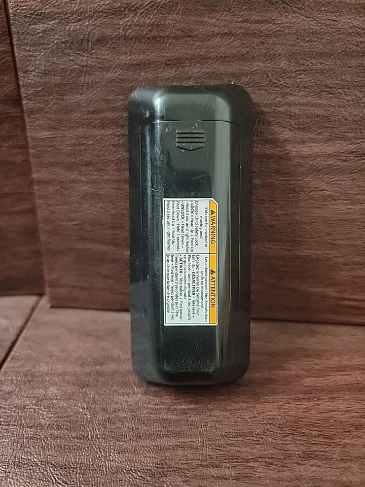 Control remoto de cama ajustable Sealy RF368B EASY ZEROG - JLDK.30.03.13 - Enciende Foto 2 de 4