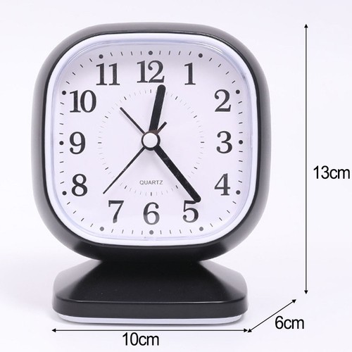 Children's Silent Table Clock Non Disturbing Design for Peaceful Sleep - Picture 5 of 23