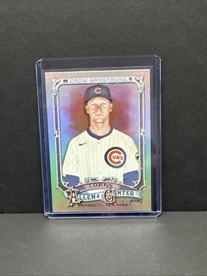 2025 Topps Allen & Ginter Silver Portrait Pete Crow-Armstrong #5 Cubs