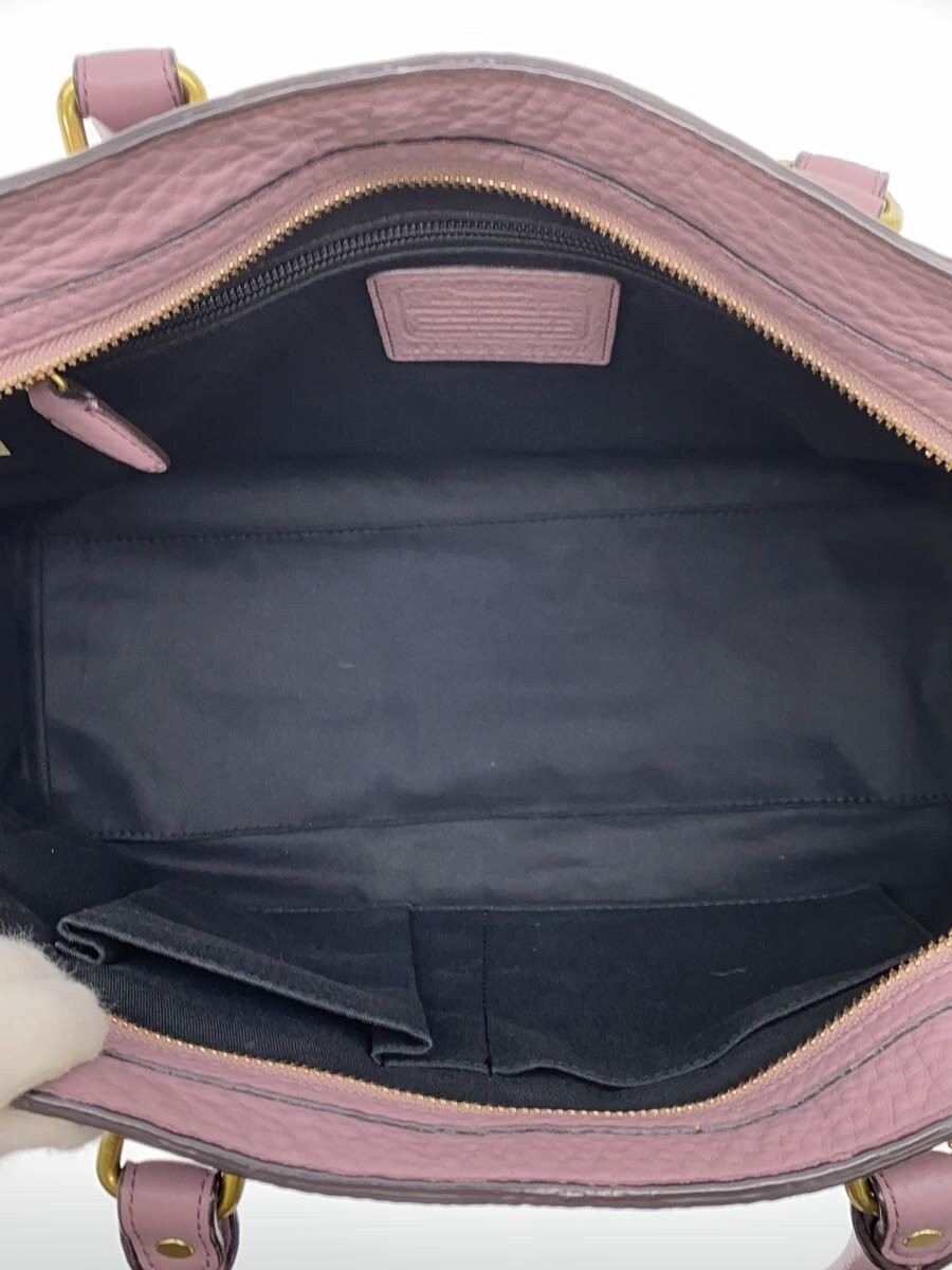 COACH COACH Tote Bag PVC 25340 Tote Bag All Leather thumbnail 6