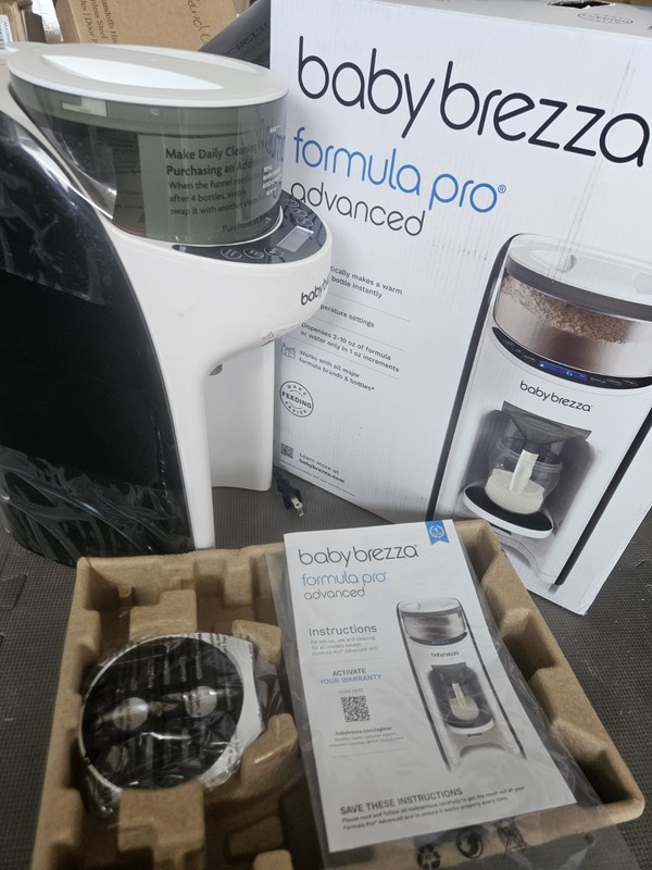  Baby Brezza Formula Pro Advanced Dispenser White Black 