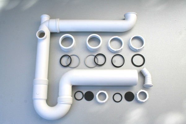 Viega Raumspar-Siphon FüR SpüLe, 11/2X50, Raumschaffer, RöHrengeruchsverschluß-image