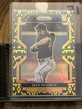 MAX KRANICK 2022 PANINI PITTSBURGH PIRATES ROOKIE SNAKESKIN PRIZM INSERT RC /50!