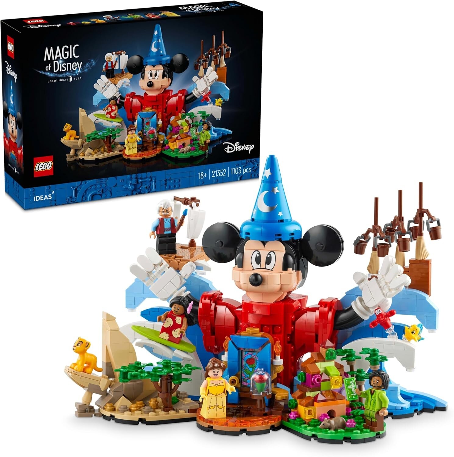 LEGO IDEAS 21352 MAGIA DISNEY