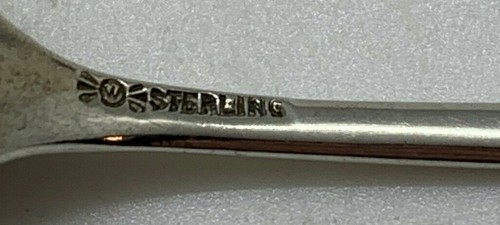 Set 10 Whiting Division Gorham Sterling Silver Old English Demitasse Spoons 1890 - Picture 5 of 7