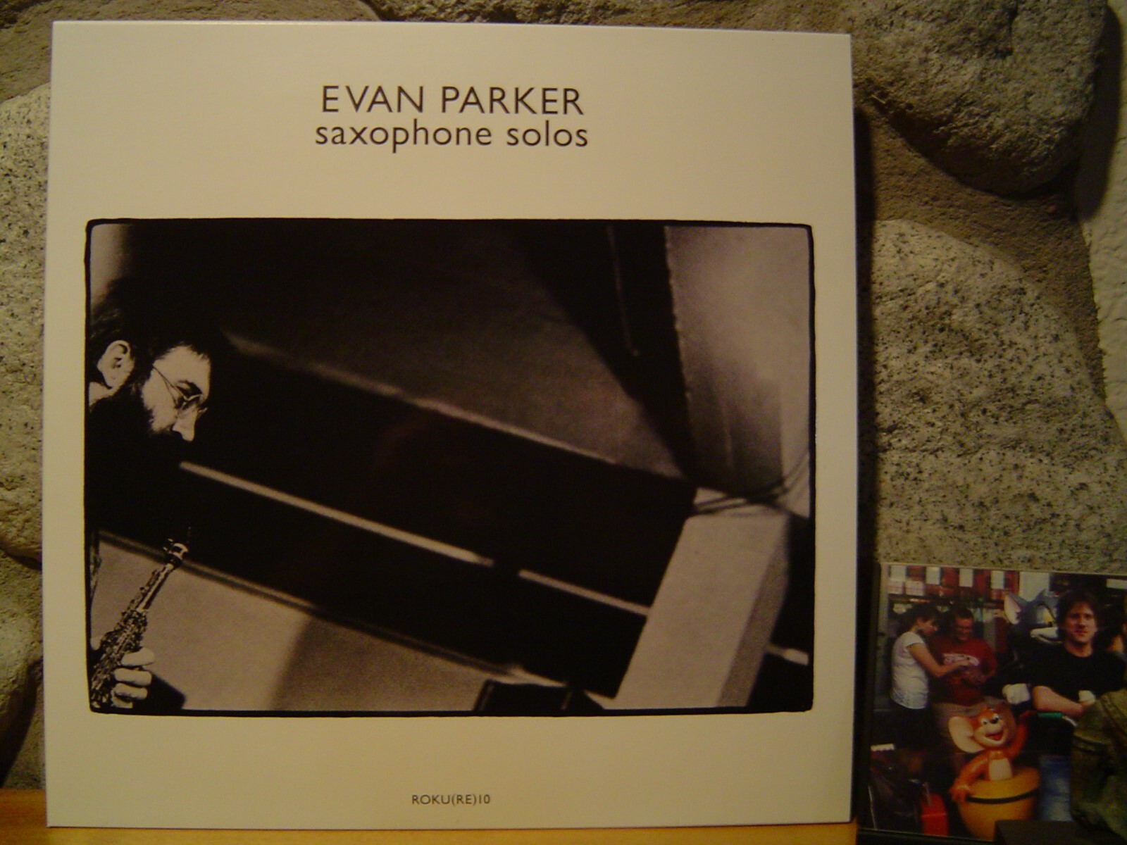 EVAN PARKER Saxophone Solos LP/1975 UK/Soprano Sax Improv./Incus/Derek Bailey