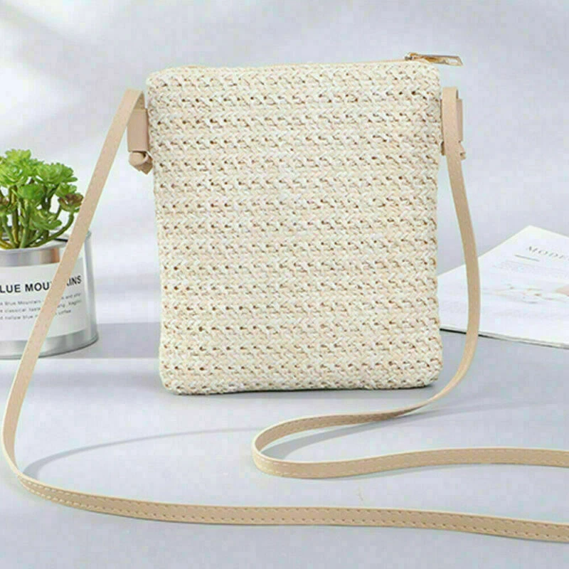 Straw body shop bag