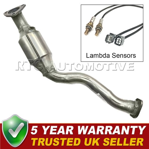 For Honda Jazz Premium Exhaust Catalytic Converter + Front + Rear oxygen Sensors eBay