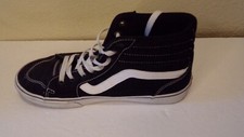 Vans Womens Black Basketball Sneakers Size 9.5 Old School 721356