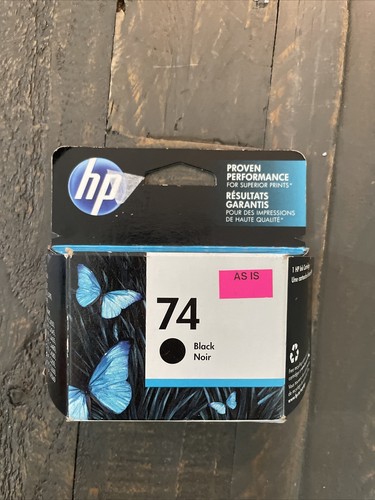Genuine HP 74 black Ink Cartridge 