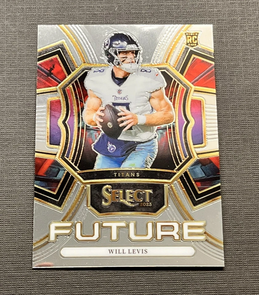 2023 Panini Select Future Will Levis Rookie RC #FUT-WLE Titans - Image 3 of 4