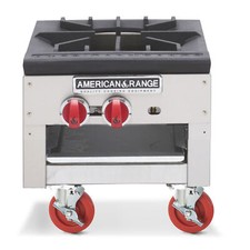 American Range SPSH-18 18" Gas Stock Pot Range w/ (1) Three Ring Burner, Low ...