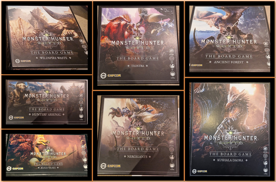 Monster Hunter World The Board Game All-In Pledge Kickstarter