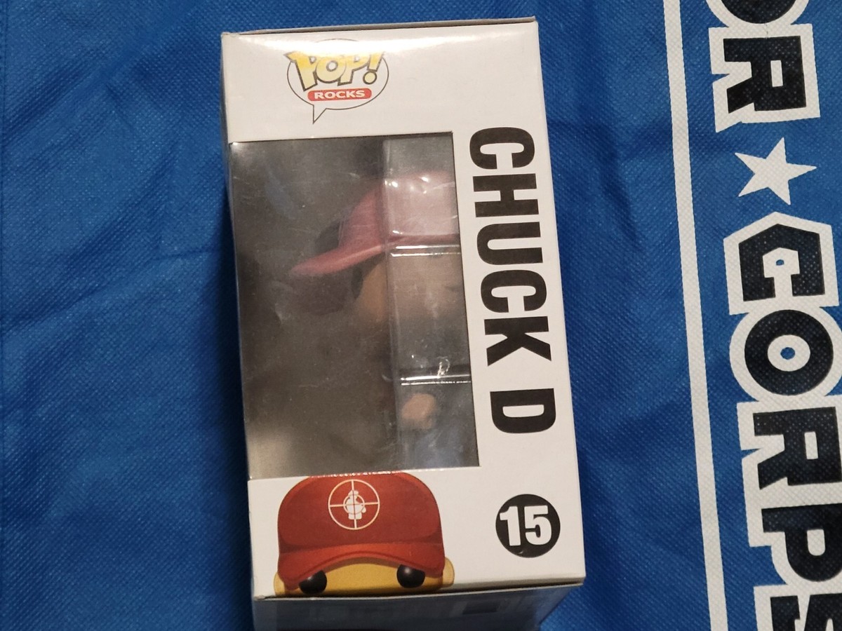 Funko Pop! Rocks Chuck D # 15 Vaulted - Public Enemy | eBay