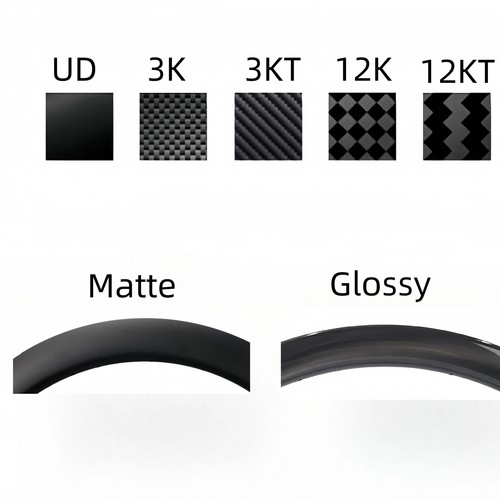 700C Carbon Road Bicycle Rims 28mm Wide 35mm Depth Super Light Tubeless Wheels - Picture 6 of 6