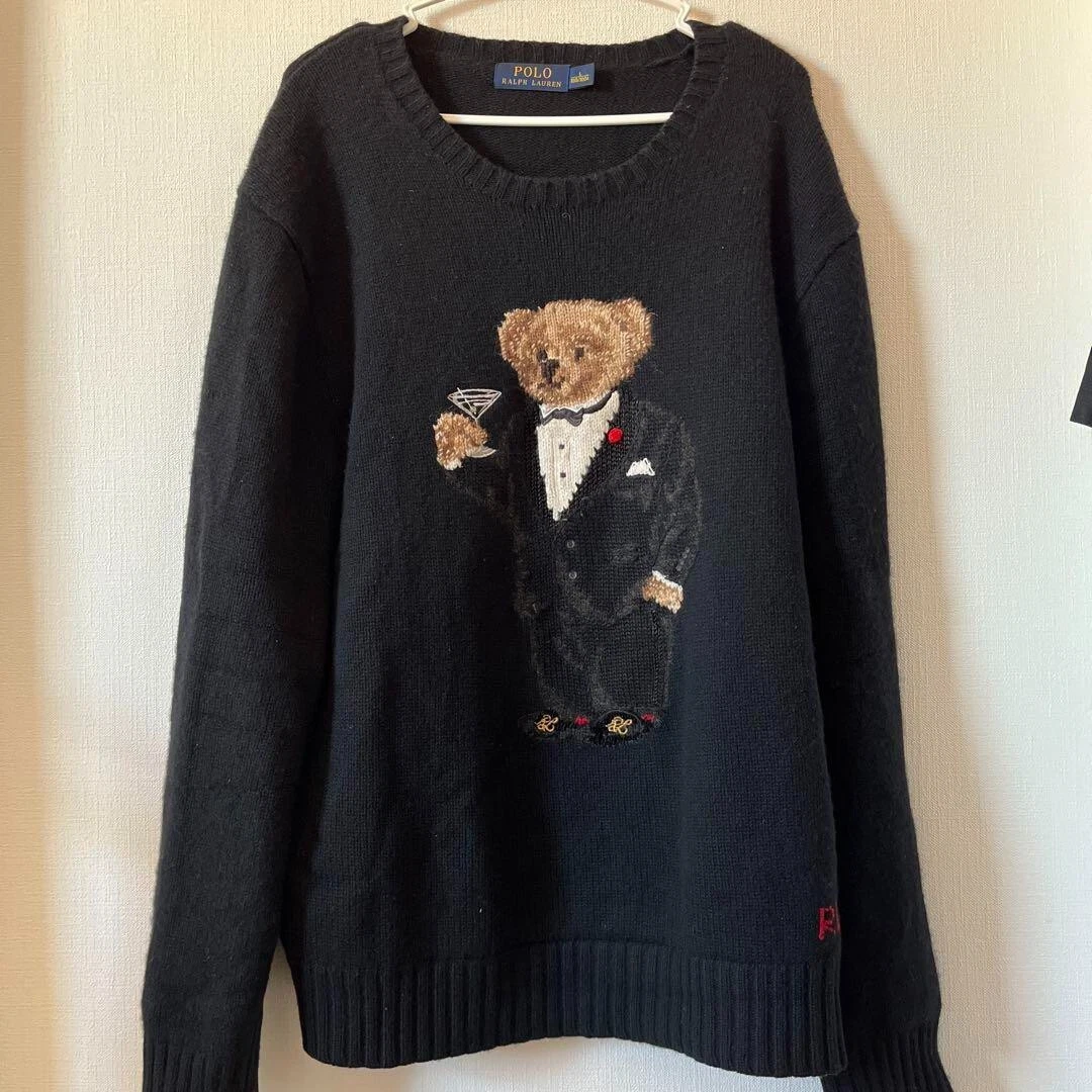 Martini bear wool best sale sweater