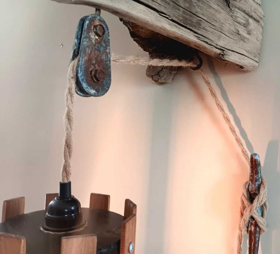 全新定制漂流木灯  — 第 3/4 张图片