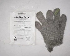 Niroflex 2000 Stainless Steel Mesh Safety Glove Cut Resistant Reversible XS