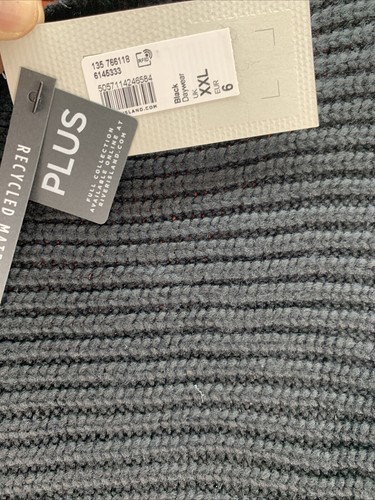 River Island Knitted Jumper Mini Dress Puff Sleeve, Size XXL, Black - Picture 12 of 17