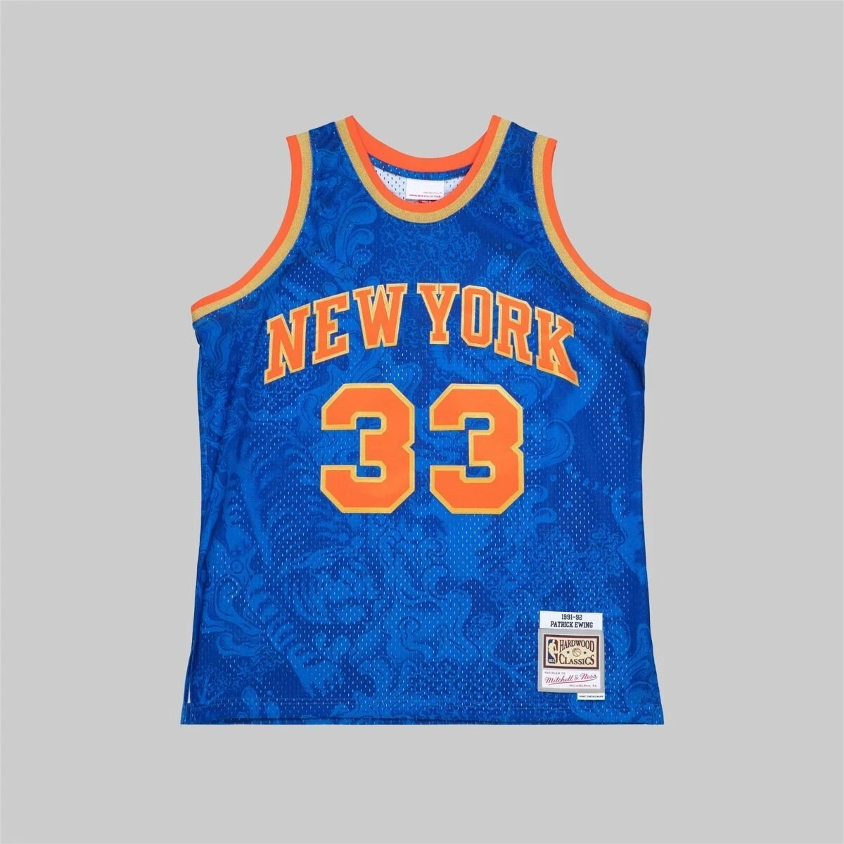 Mitchell & Ness, Shirts, Mitchell Ness Patrick Ewing White New York Knicks  Nba Authentic Jersey Small