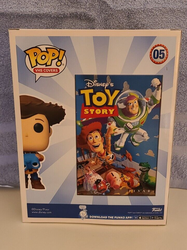 Funko POP! VHS Covers: Toy Story - Woody (Amazon Exclusive) #05 w