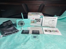 Digital Camera, FHD 1080P Camera, Digital Point and Shoot Camera with 16X Zoom