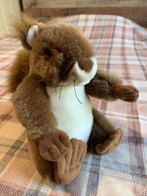 Seltenes rotes Eichhörnchen Wild Republic von 2007 9 Zoll 23 cm Plüschtier Kuscheltier J1