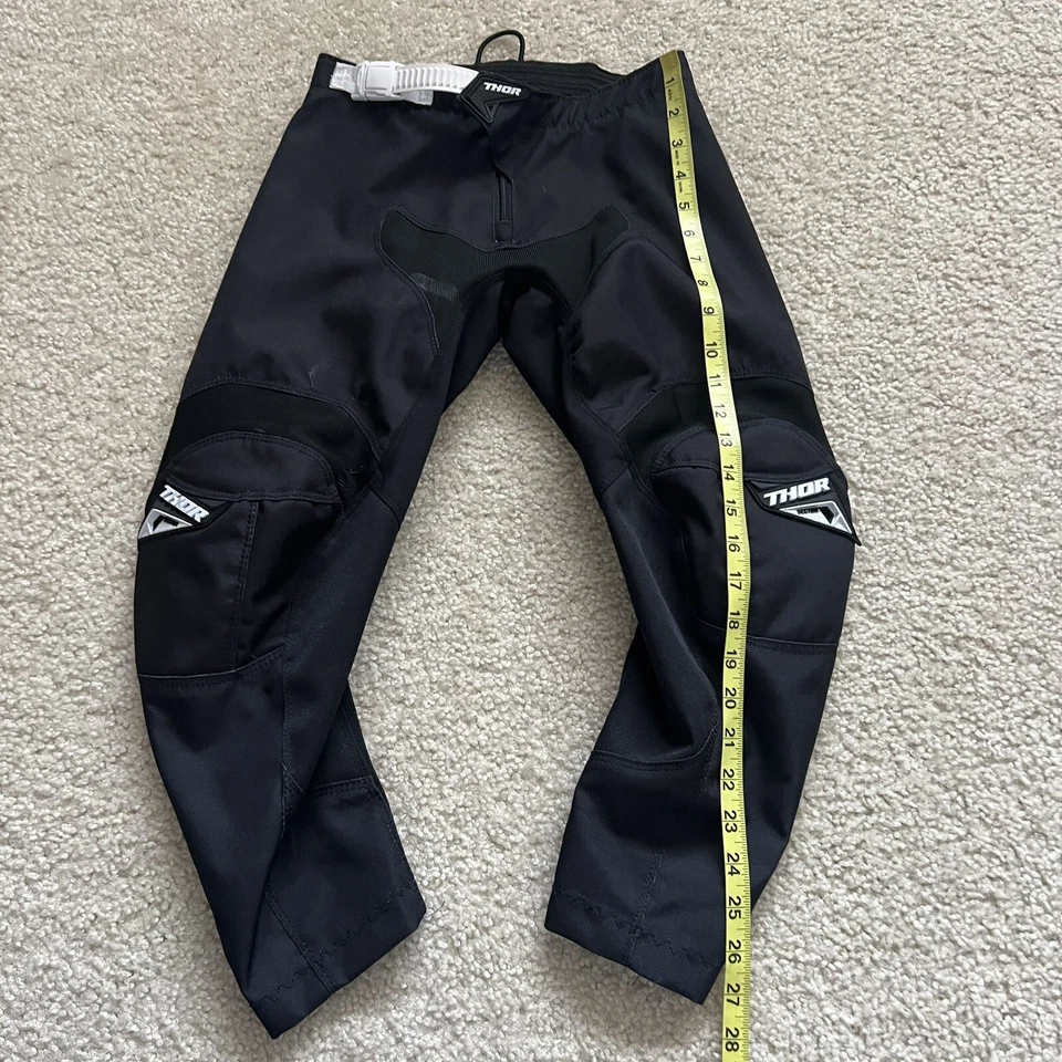 Pantalones de motocross Thor niños jóvenes talla 24 activos al aire libre Foto 4 de 4