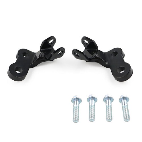 Adjustable Steel Footpeg Lowering Mounts Kit Fit For 1996-2024 Suzuki DR650 2022 - Picture 5 of 12