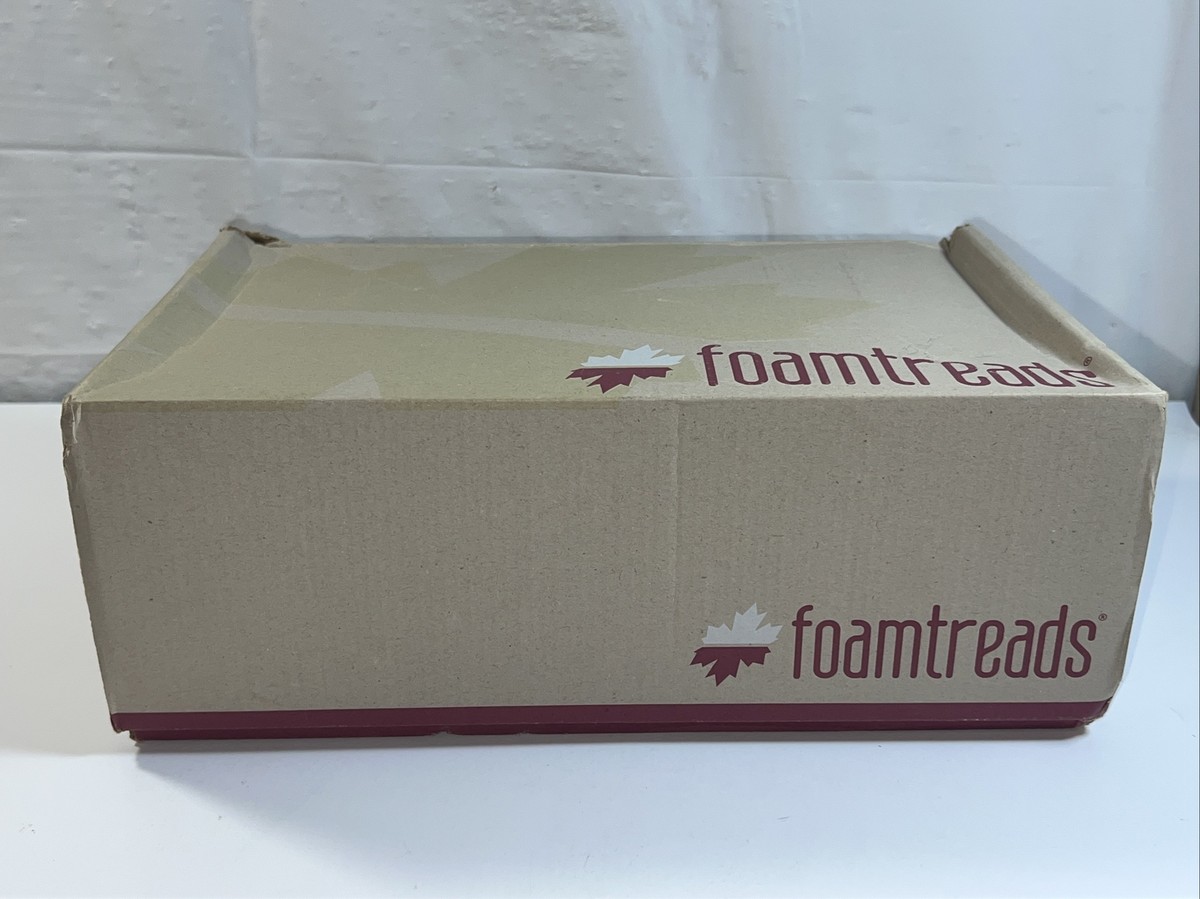 Foamtreads Doctor Slippers Size 11 Color Charcoal. Brand New With Tag / Bag/ Box