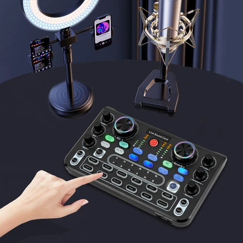 Live-Soundkarte Konsole Live-Aufnahme interaktive AudiosteuerunI Soundkarte