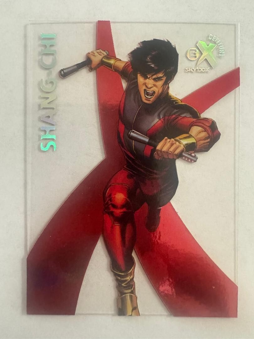2017 Fleer Ultra Spider-Man ex century Shang-Chi