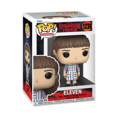 Funko POP! Eleven #1238 Stranger Things  Eleven Vinyl Figure Damaged Package.