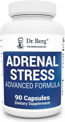 Dr. Berg Adrenal Stress Advanced Formula for Stress, Mood and Energy 90 Capsules
